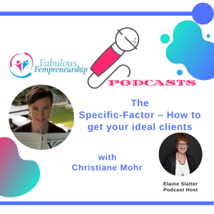 Podcast-Interview: Deine Nische finden (The Specific Factor) - Instagramm-Bild für die Episode
