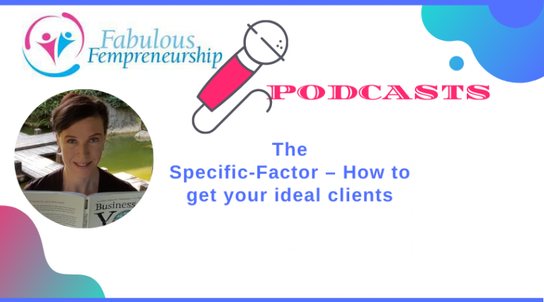 Podcast-Interview: Deine Nische finden (The Specific Factor)