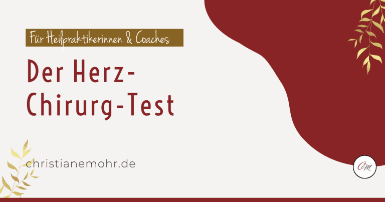 Der Herz-Chirurg-Test – Blog-Cover christianemohr.de