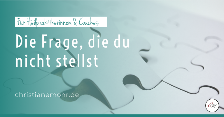 Das letzte Puzzle-Stück - klärende Fragen stellen im Business